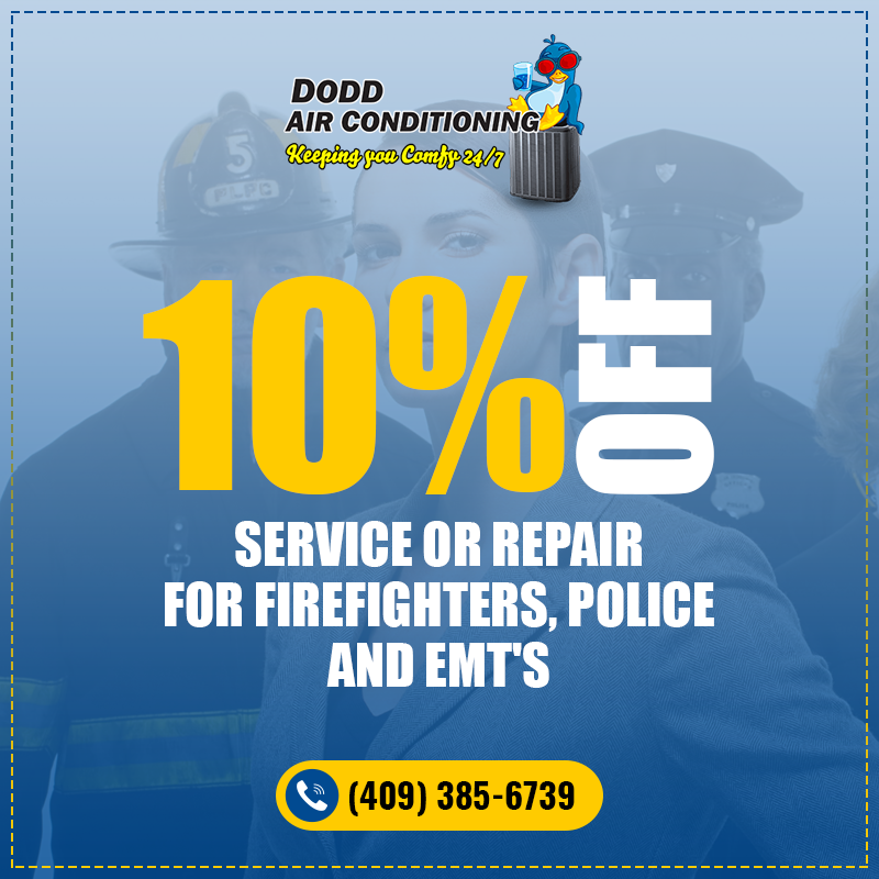 10% off Service or Repair for Firefighters, Police And EMT's